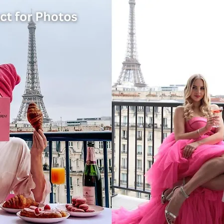Eiffel Tower View Daire Paris